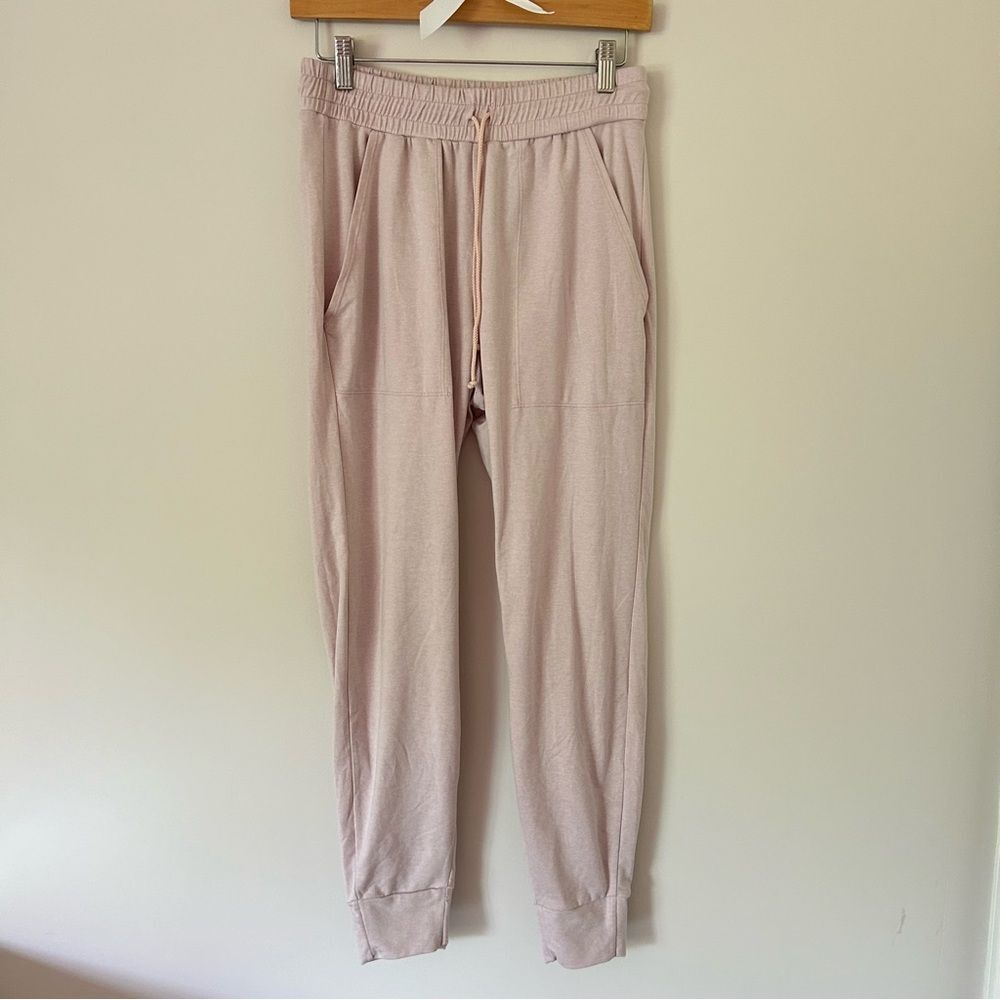 DYI Light Pink Heather Drawstring Jogger Sweatpants